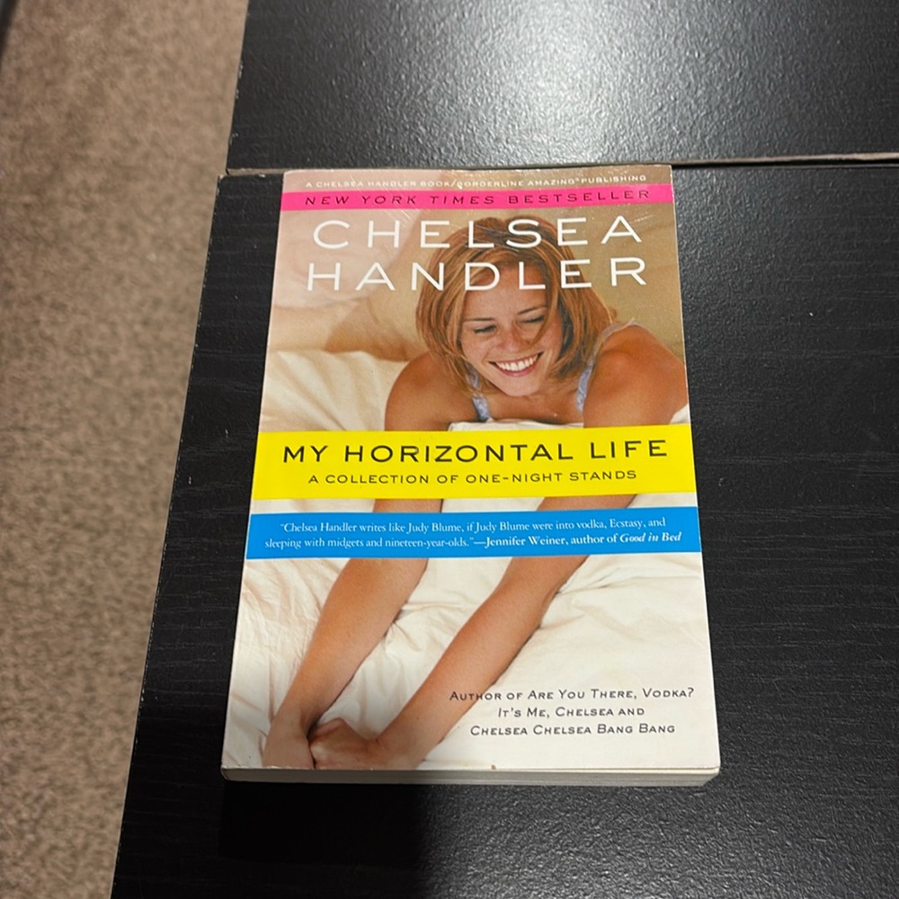 My Horizontal Life by Chelsea Handler paperback book